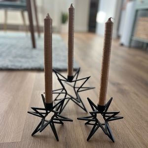 Hearth and Hand Star Candle Holders